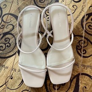 Marc Fisher strappy block heels